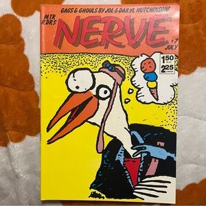 Nerve #7 MTR RDR’s Nerve Bomb Comics Hutchinson Bros Jul 1987
